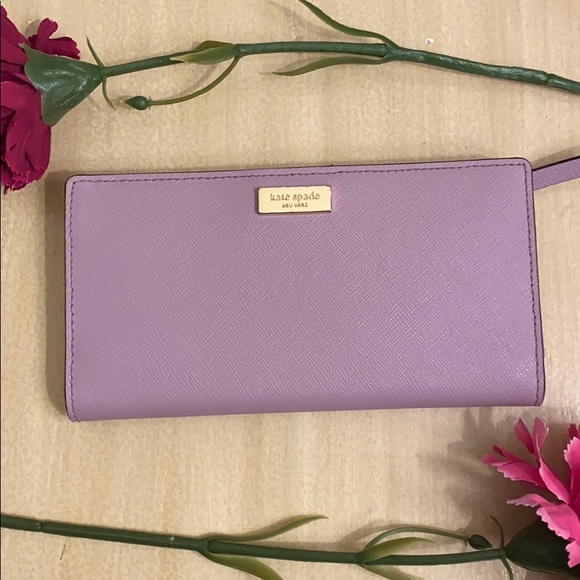 kate spade Handbags - Kate Spade Lilac Stacy Wallet